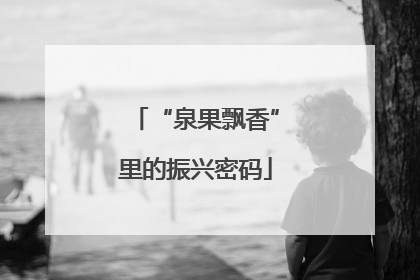 “泉果飘香”里的振兴密码