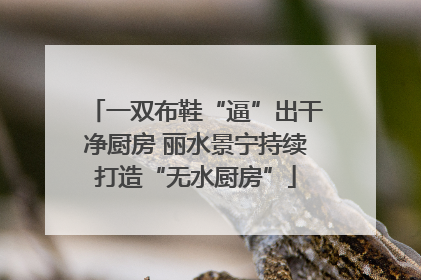 一双布鞋“逼”出干净厨房 丽水景宁持续打造“无水厨房”