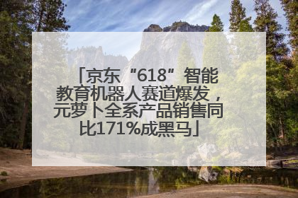 京东“618”智能教育机器人赛道爆发，元萝卜全系产品销售同比171%成黑马