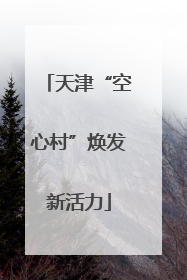 天津“空心村”焕发新活力