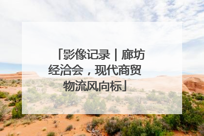 影像记录｜廊坊经洽会，现代商贸物流风向标