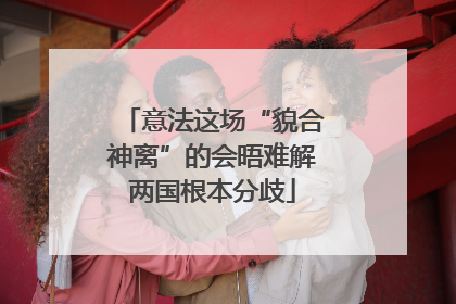 意法这场“貌合神离”的会晤难解两国根本分歧