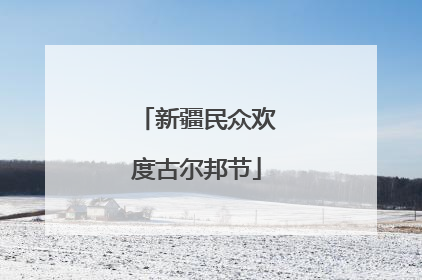 新疆民众欢度古尔邦节
