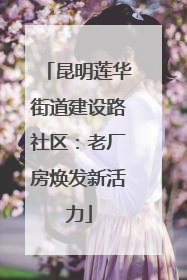 昆明莲华街道建设路社区：老厂房焕发新活力
