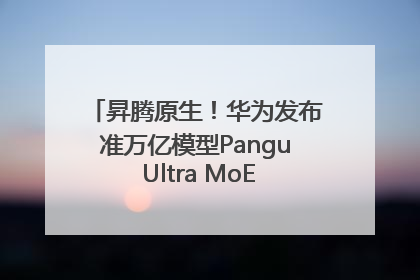 昇腾原生！华为发布准万亿模型Pangu Ultra MoE模型架构和训练细节