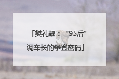 樊礼耀：“95后”调车长的攀登密码
