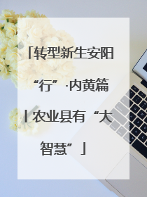 转型新生安阳“行”·内黄篇丨农业县有“大智慧”