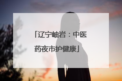 辽宁岫岩：中医药夜市护健康