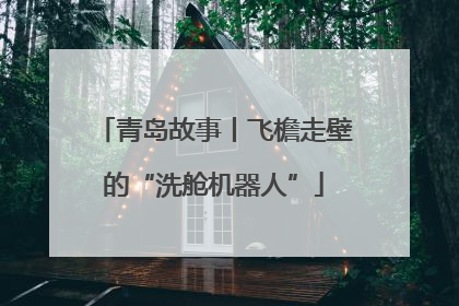 青岛故事丨飞檐走壁的“洗舱机器人”