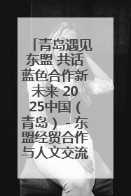 青岛遇见东盟 共话蓝色合作新未来 2025中国（青岛）－东盟经贸合作与人文交流活动举行