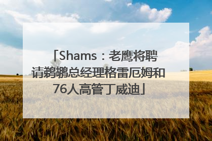 Shams：老鹰将聘请鹈鹕总经理格雷厄姆和76人高管丁威迪